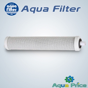 Линейный смягчающий картридж Aquafilter FCCBL-CN из активированного угля