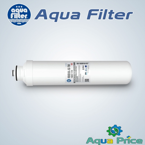 Линейный смягчающий угольный картридж Aquafilter FCCBL-S-TW twist-type