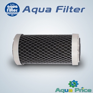 Прессованный угольный картридж Aquafilter FCCBL5-S «SILVER SERIES»