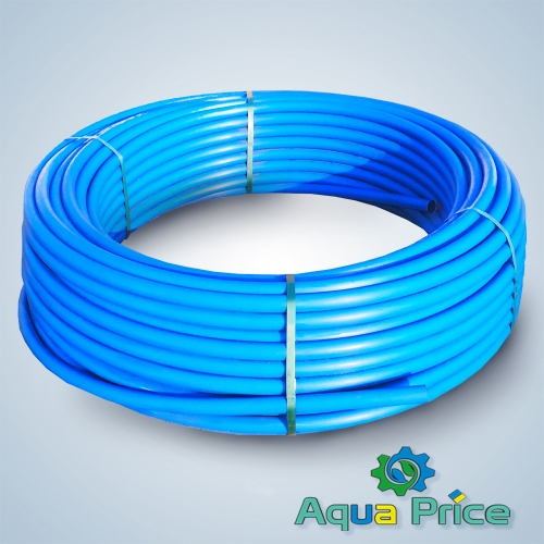 Труба ПНД ПЭ 100 Aquamarine (синяя) Ø 32x2.4 мм PN 10