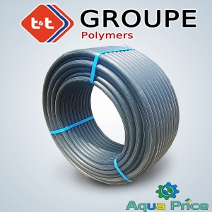 Труба ПНД усиленная ПЭ T&T Eco 25 x 2.3 мм, PE100, SDR 17, 10 Bar (100 м) Труба ПНД усиленная ПЭ T&T Eco 25 x 2.3 мм, PE100, SDR 17, 10 Bar (100 м)