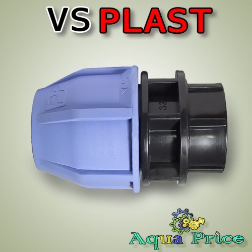 Муфта-фітінг 32-1" ВР VS-plast (Україна)