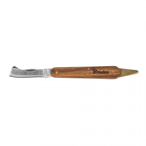 Нож садовый, SZCZEPAK-OKULIZAK, складной (копулировочный), KT-RG1203