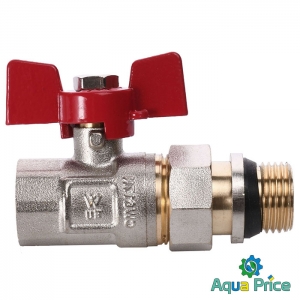 Кран с американкой Q003 1/2" NV-V123 1/2" BH Professional