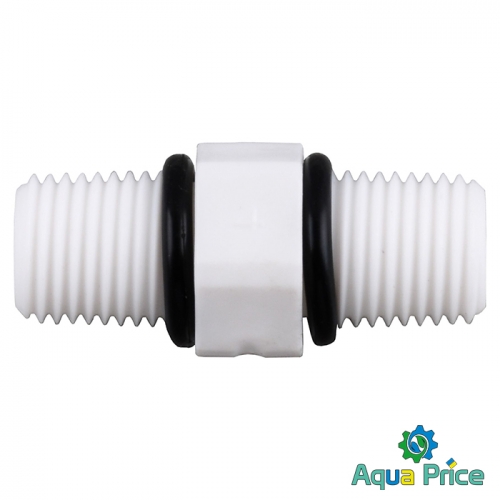 Ниппель пластиковый 1/4"-1/4" ST050-А