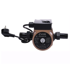 Насос циркуляционный Optima OP20-60 130мм + гайки. + кабель с вилкой!