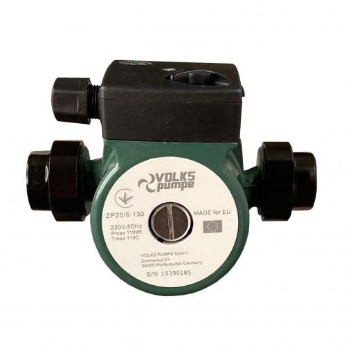 Насос циркуляционный VOLKS pumpe ZP25/6 130мм + гайки