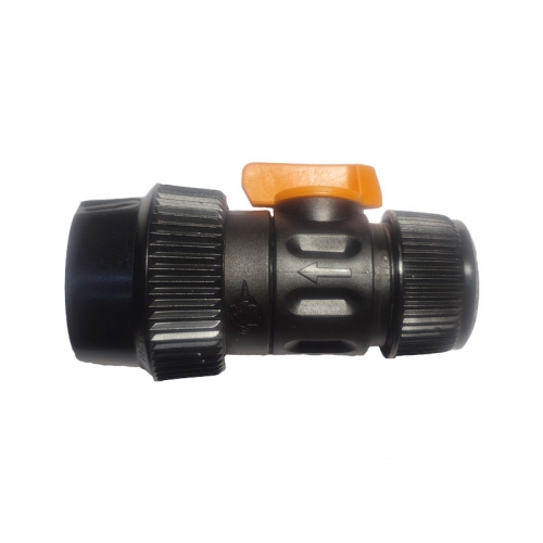 Коннектор с краном для шлангов 1/2 и 5/8, IT2140