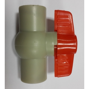 Кран шаровый PPR (25) 3/4 х3/4 (пласт. шарик) VS-Plast 1022