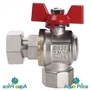 Кран шаровый с накидной гайкой Solomon 3/4" ВВ PN40