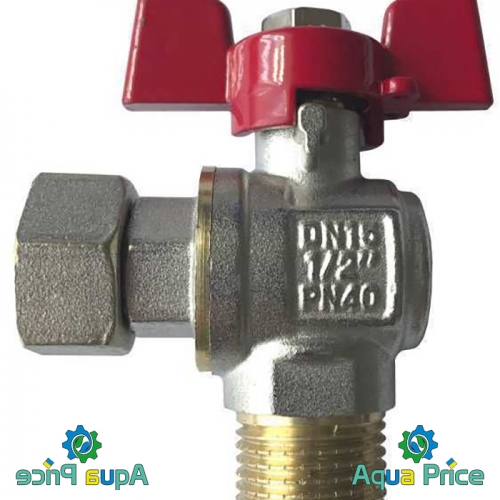 Кран шаровый с накидной гайкой 3/4" НВ PN40 от Solomon