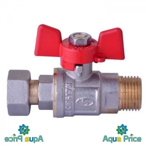 Кран с накидной гайкой 1/2" НВ PN40 160406 Solomon