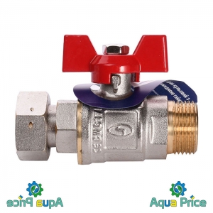 Кран с накидной гайкой 3/4" НВ PN40 160406 Solomon