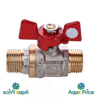 Кран шаровый прямой Professional 1/2" НН КБ PN40 QP153