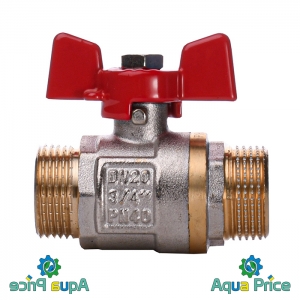 Кран шаровый прямой Professional 3/4" НН КБ PN40 Q153