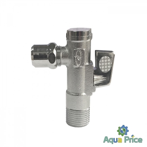 Кран шаровый с фильтром Solomon 1/2"х3/8" А7041 Кран шаровый с фильтром Solomon 1/2"х3/8" А7041