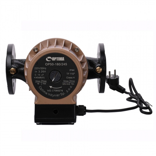Насос циркуляційний фланцевий Optima OP50-180 245мм + кабель з вилкою! Насос циркуляційний фланцевий Optima OP50-180 245мм + кабель з вилкою!