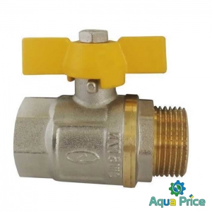 Кран шаровый прямой Solomon 3/4" НВ ЖБ PN40 B1008