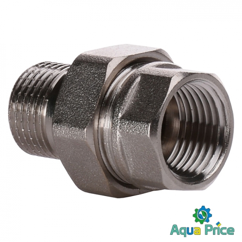 Сгон американка прямая 1/2" Ni QP160 от PROFESSIONAL Сгон американка прямая 1/2" Ni QP160 от PROFESSIONAL