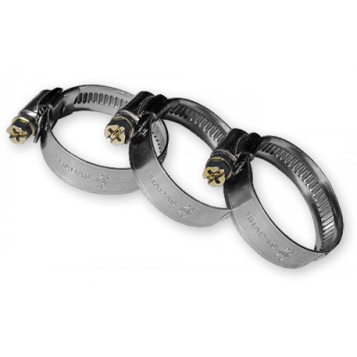 Хомут червячный, нержавеющий, BRADAS, 32-50мм, BSW2 32-50/12