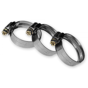 Хомут, черв'ячний нержавіючий, BRADAS, 80-100мм, BSW2 80-100/12