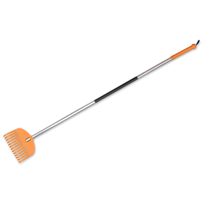 Граблі пластикові TQ, 13 зубців, з алюмінієвим держаком, TQ-G13TA