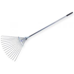 Грабли веерные, регулируемые, металлические, KT-W120-1