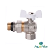 Кран кульовий з американкою QP004 PN40 1/2" від PROFESSIONAL Кран кульовий з американкою QP004 PN40 1/2" від PROFESSIONAL