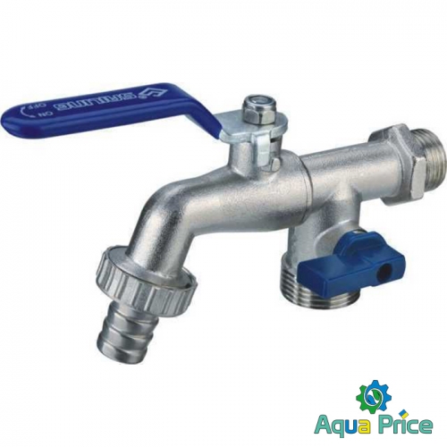 Кран шаровый двойной 1/2"-3/4"-3/4" SL4086 от SELBA Кран шаровый двойной 1/2"-3/4"-3/4" SL4086 от SELBA