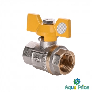 Кран шаровый прямой Solomon 1/2" ВВ ЖБ PN40 B1007