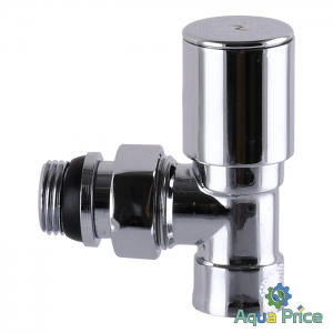 Кран Вентильный угловой с американкой Solomon 1/2" Cr 1855 Кран Вентильный угловой с американкой Solomon 1/2" Cr 1855