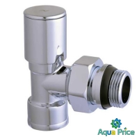 Кран Вентильный угловой с американкой Solomon ¾" Cr 1855