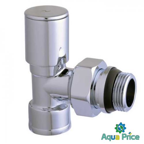 Кран вентельный угловой с американкой ¾" Cr 1855 от Solomon