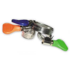 Хомут червячный нержавеющий с бабочкой, 10-16мм, BSGRIP 10-16/9