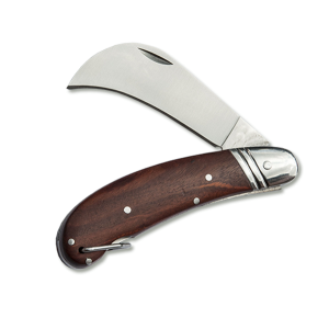 Нож садовый SIERPOWY складной (окулировочный), KT-RG1201