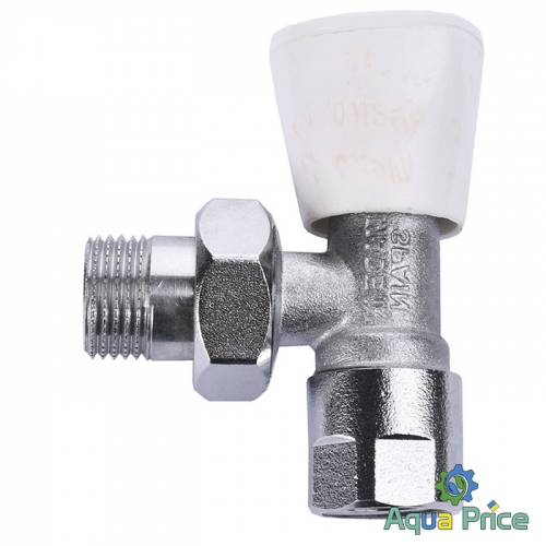 Кран радиаторный угловой ARCO 1/2" с уплотнителем 503605