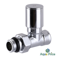 Кран Вентильный прямой с американкой Solomon 1/2" Cr 1875