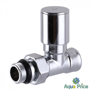 Кран Вентильный прямой с американкой Solomon 1/2" Cr 1875 Кран Вентильный прямой с американкой Solomon 1/2" Cr 1875