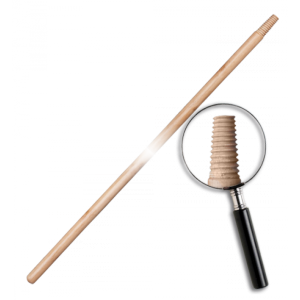 Черенок деревянный, лакированный IT (матричная резьба). Длина: 120 см Диаметр: 25 мм, TVI24120