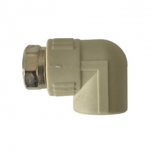 Угол с накидной гайкой Kalde PPR 20х1/2 17013