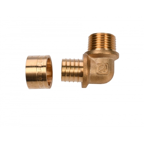 Колено натяжное наружное ISOLTUBEX 20x1/2"