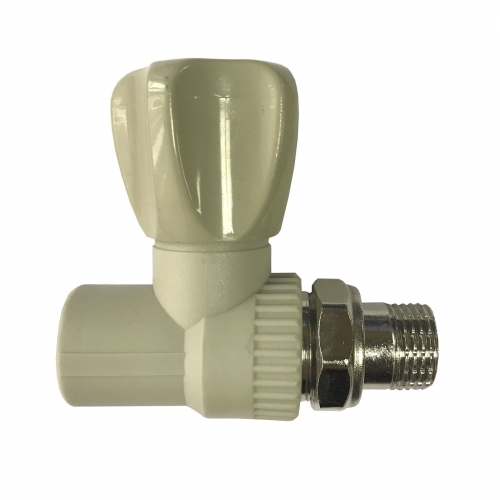 Вентиль радиаторный прямой Kalde PPR Ø20x1/2