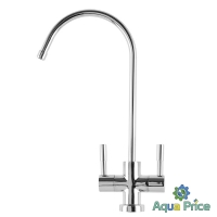 Кран для обратного осмоса (двойное подключение) ZB-76A-Chrome," Модерн"