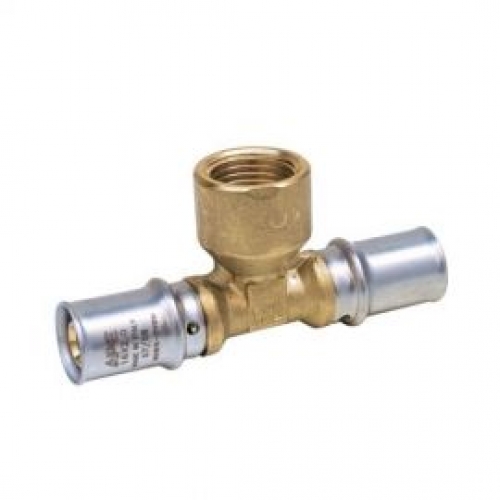 Тройник с внутренней резьбой пресс APE ITALY AP 132 20х1/2х20