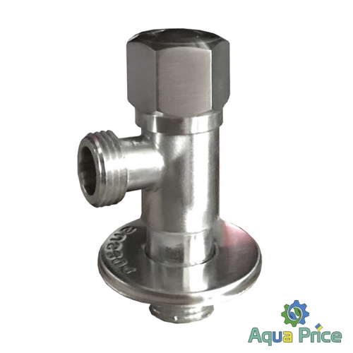 Кран шаровый угловой 1/2"-3/4" NV-QP888 от PROFESSIONAL