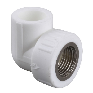 Угол внутренняя резьба Kalde PPR 90 25х3/4 (белый) 16016