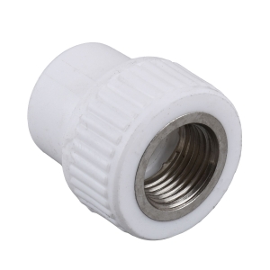 Муфта внутрішнє різьблення Kalde PPR ф25х1/2 (білий) 12077