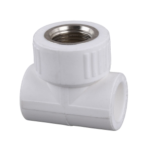 Тройник внутренняя резьба Kalde PPR 32х3/4 (белый) 20013