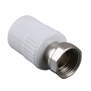 Муфта з накидною гайкою Kalde PPR ф25х3/4 (білий) 12084 Муфта з накидною гайкою Kalde PPR ф25х3/4 (білий) 12084