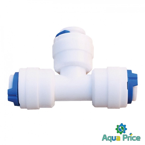 Тройник Quick fitting 1/4"-3/8"-1/4" ST003D